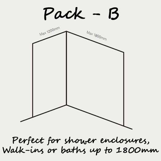 Nuance Bushboard Shower Panel Kit B Up To 1200 X 1800mmm - Free ...