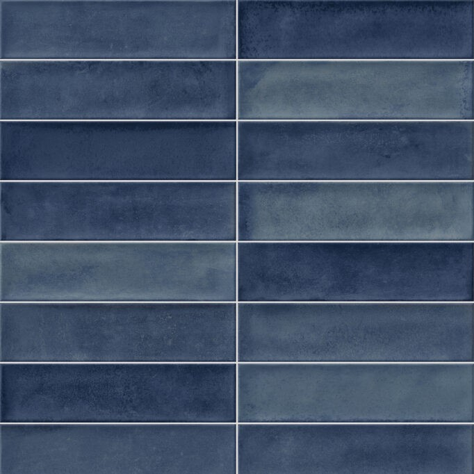 Zafiro Blue Brick 300x75 Rambla Esmeralda Ceramic Tile - 1.25m2