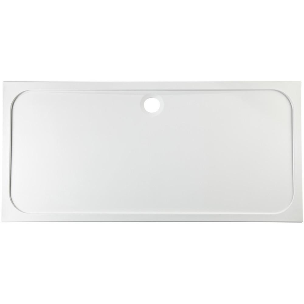 Deluxe 1700 x 800mm Rectangular Shower Tray & Free Chrome Waste