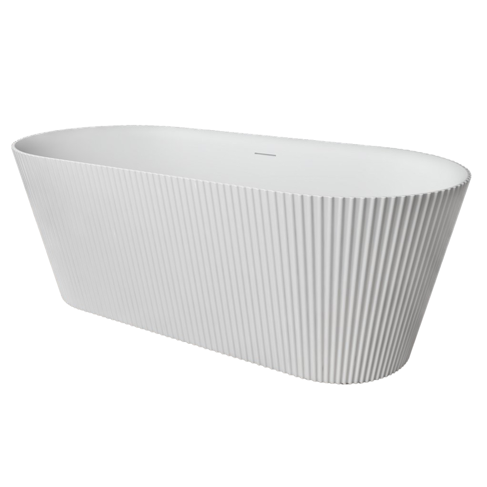 Beaufort Sandford 1650 White Double Ended Freestanding Bath