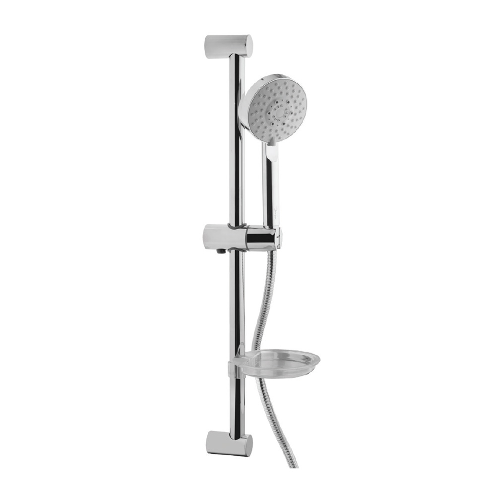 Jaquar Shower Accessories 600MM Slide Rail With Multifunctional Hand Shower, Flexible Hose And Soap Dish