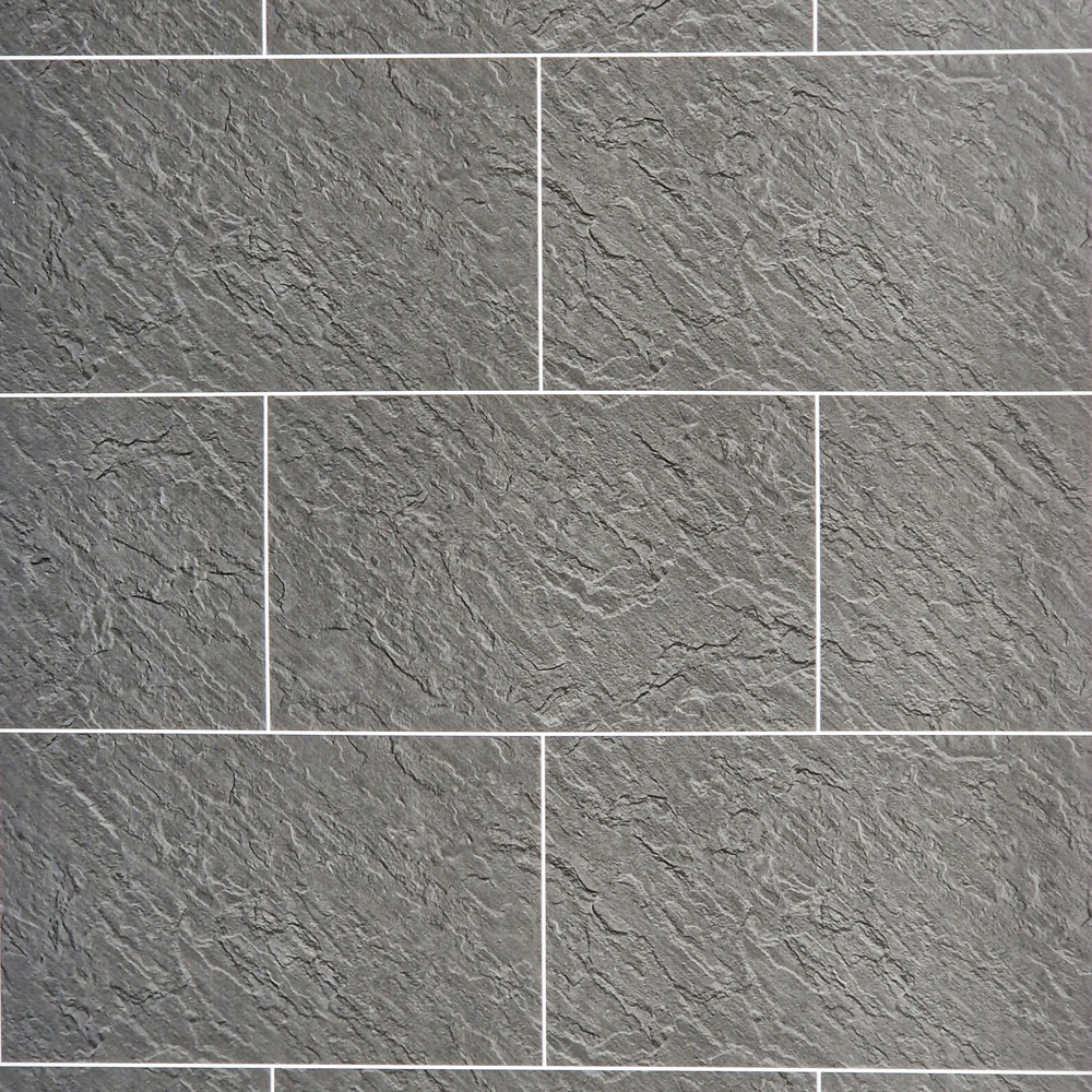 Riven Slate Tile MEGAboard Grout Line 1m Wide PVC Wall Panels