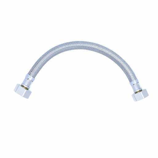 1/2" x 1/2" - 300mm Braided Flexi Hose - Viva Sanitary