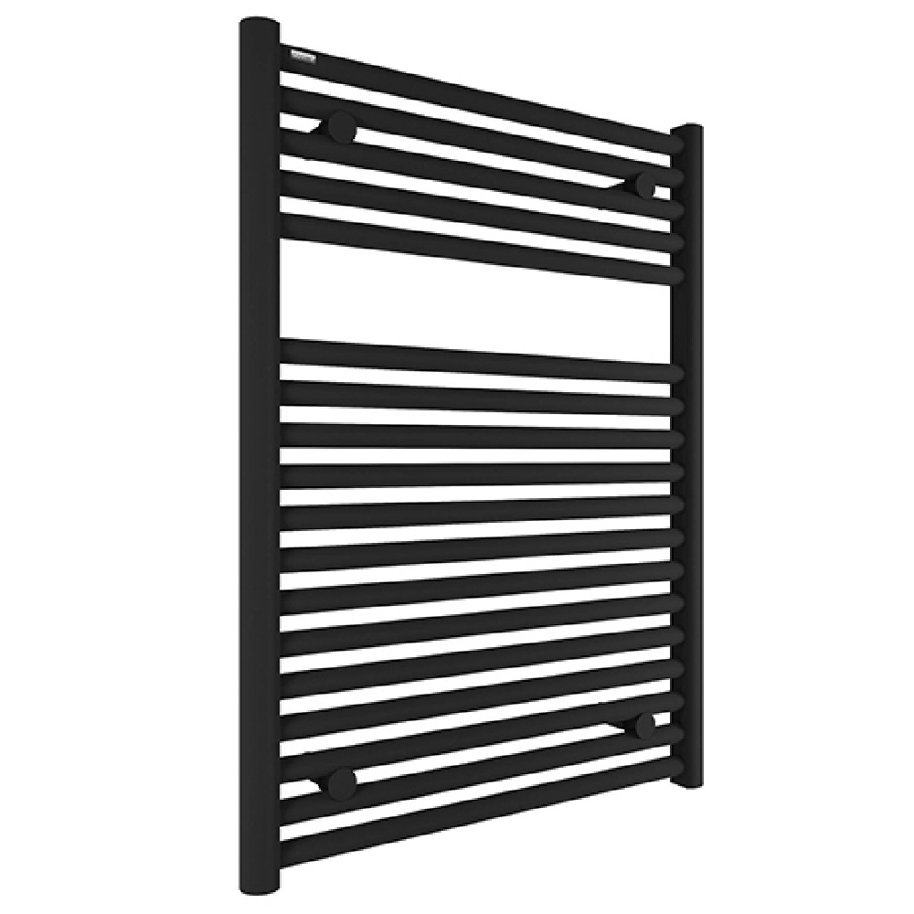 Tissino Hugo2 812 x 600mm Matt Black Electric Towel Radiator