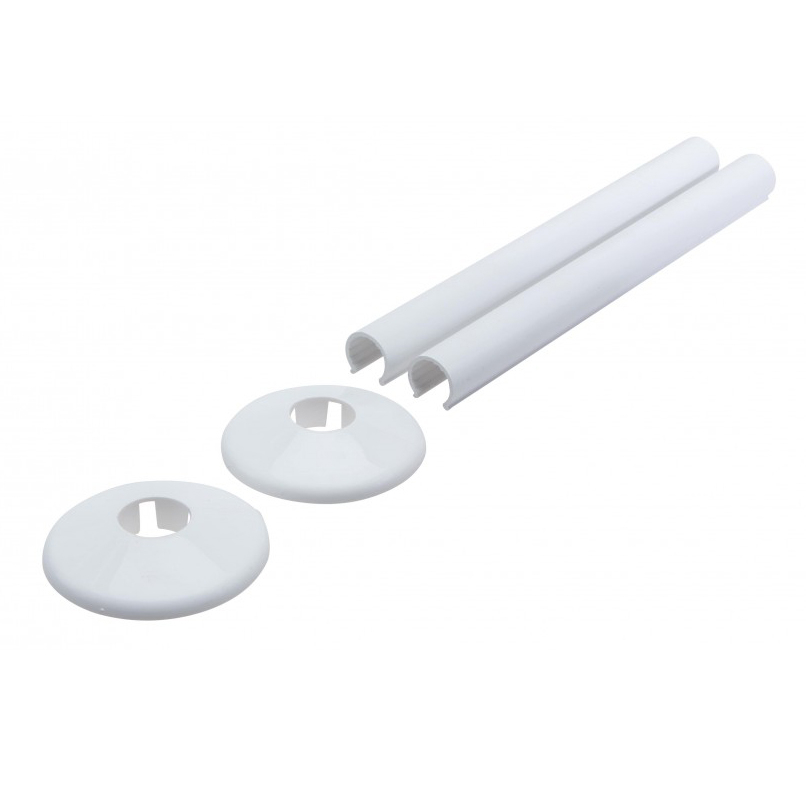 Talon White Radiator Tail Kit